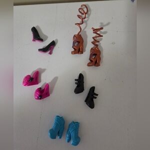 Monster High Doll Shoes Set Of 5